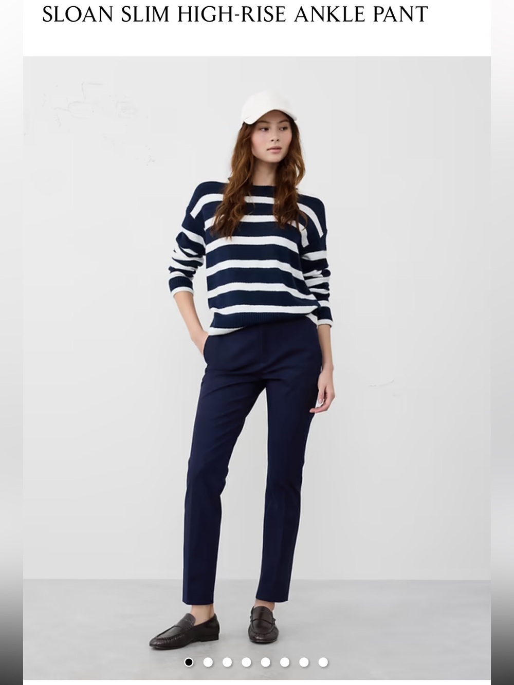 BR Sloan Slim High-Rise Ankle Pant